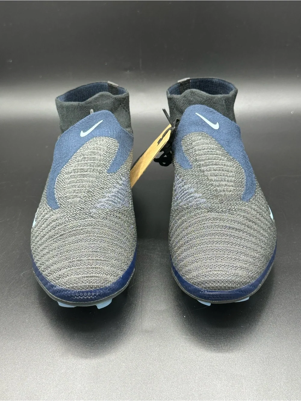 Nike Phantom 6 High Elite FG Shadow Pack Black Blue HJ2147-003 Mens Size 9
